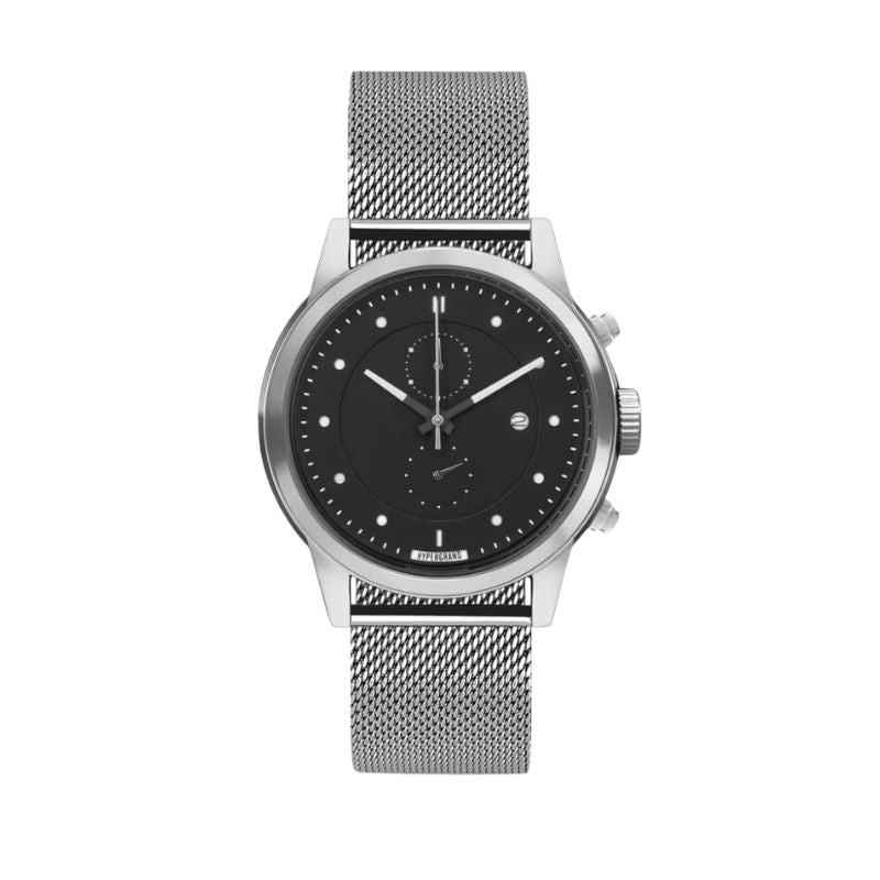 HYPERGRAND Maverick 2.0 Chronograph Silver Black Mesh - From The Archives