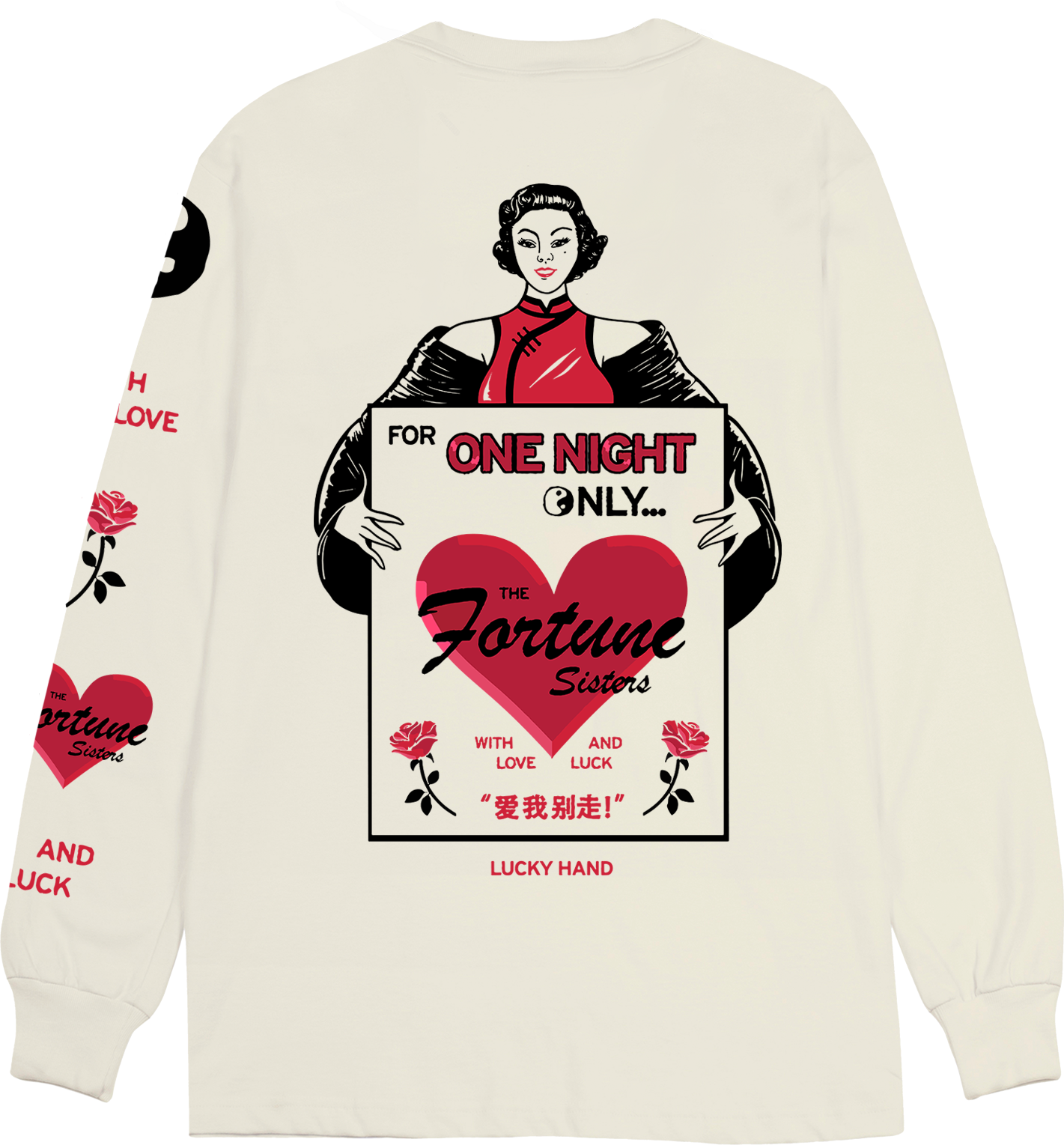 LuckyHand Fortune Sisters Tee (Long Sleeve)