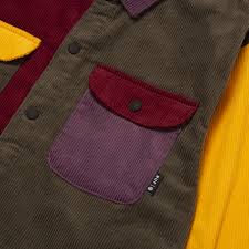 HUF Cord Block LS Overshirt
