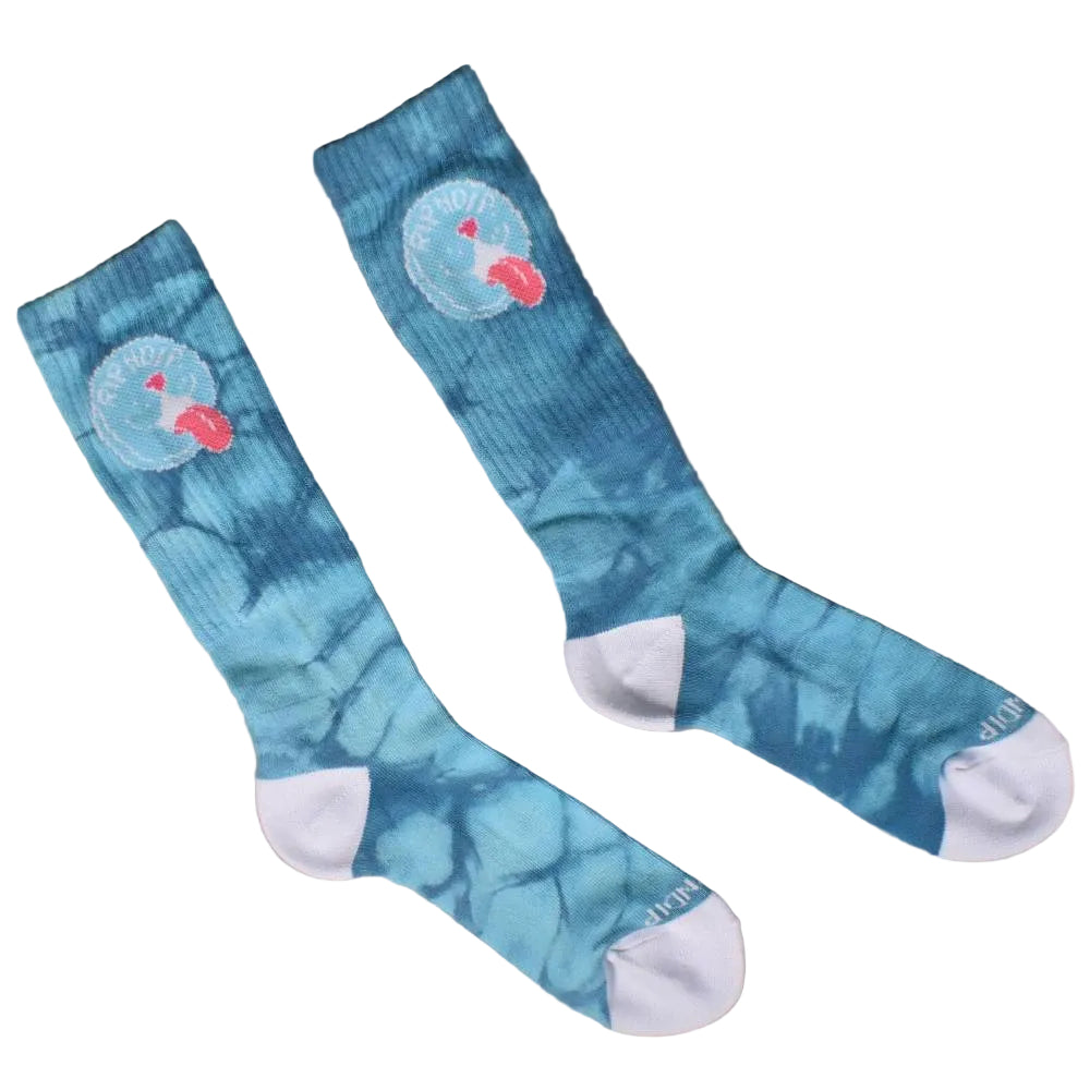 RIPNDIP Pill Socks Blue Dye