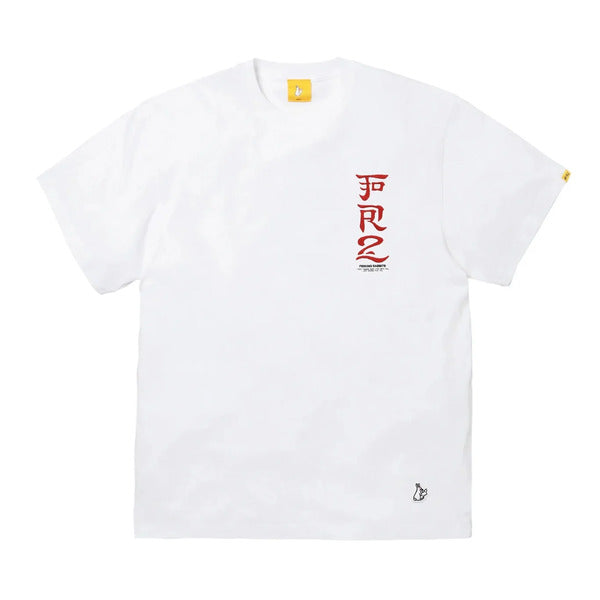 FR2 Round Logo Embroidery Cotton Graphic Short-Sleeve T