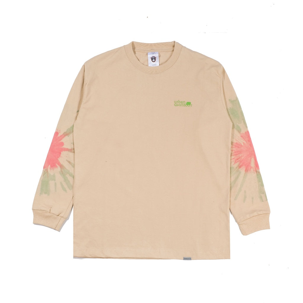 Humblezing Grime Long-Sleeve Dyed T-shirt