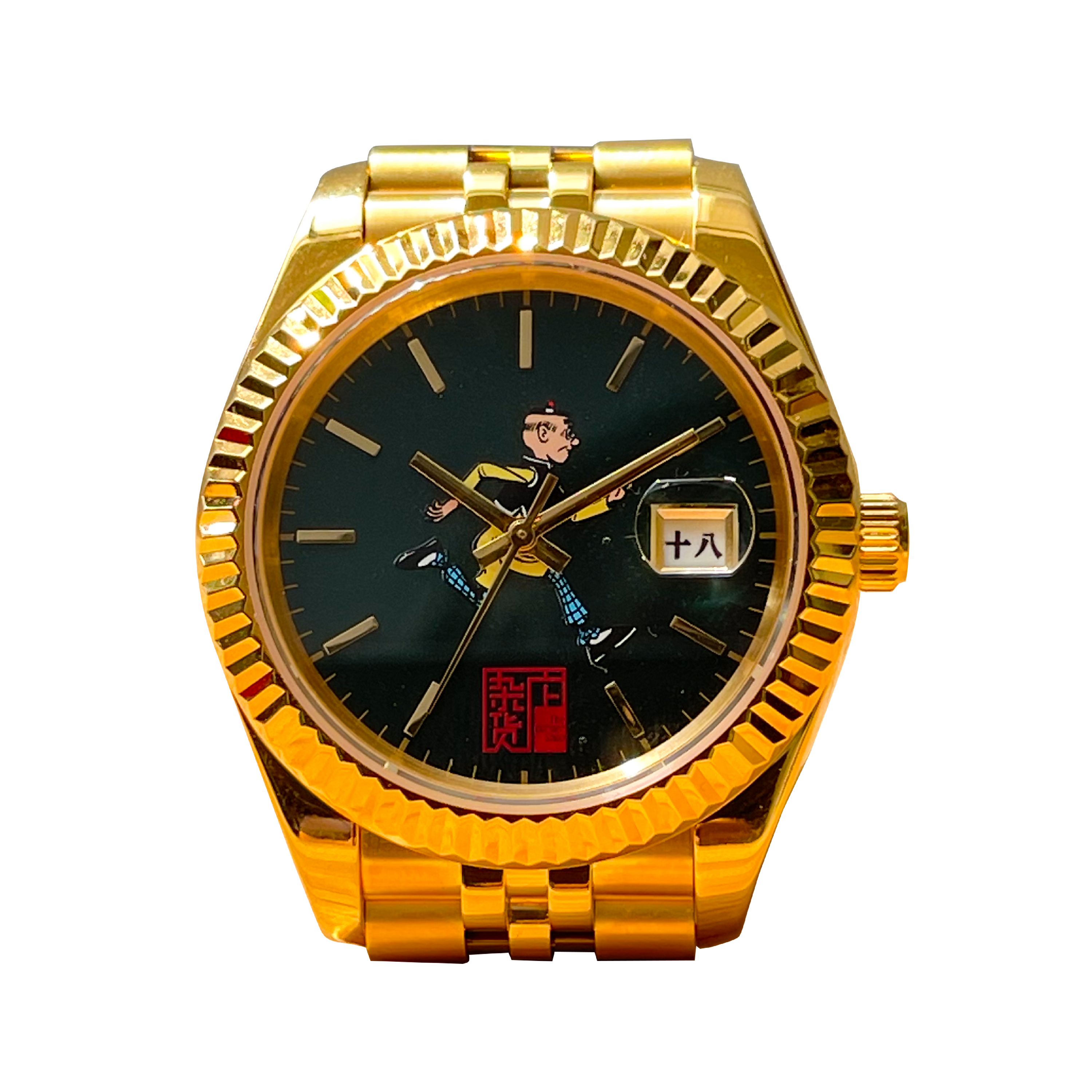 ZHA HUO DIAN X OLD MASTER Q WATCH