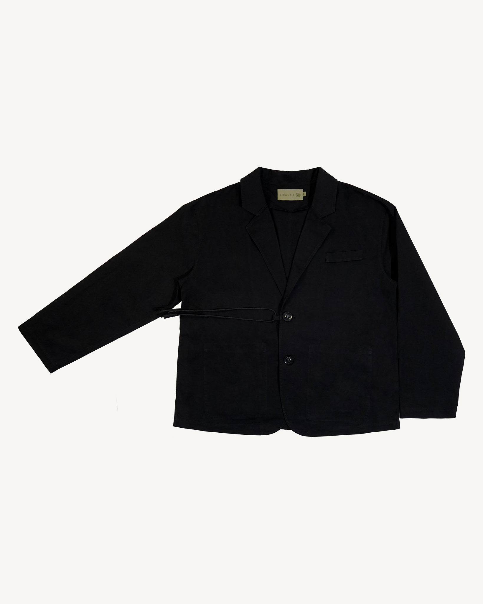 ZHD x Graye Studio Utility Blazer with Hood