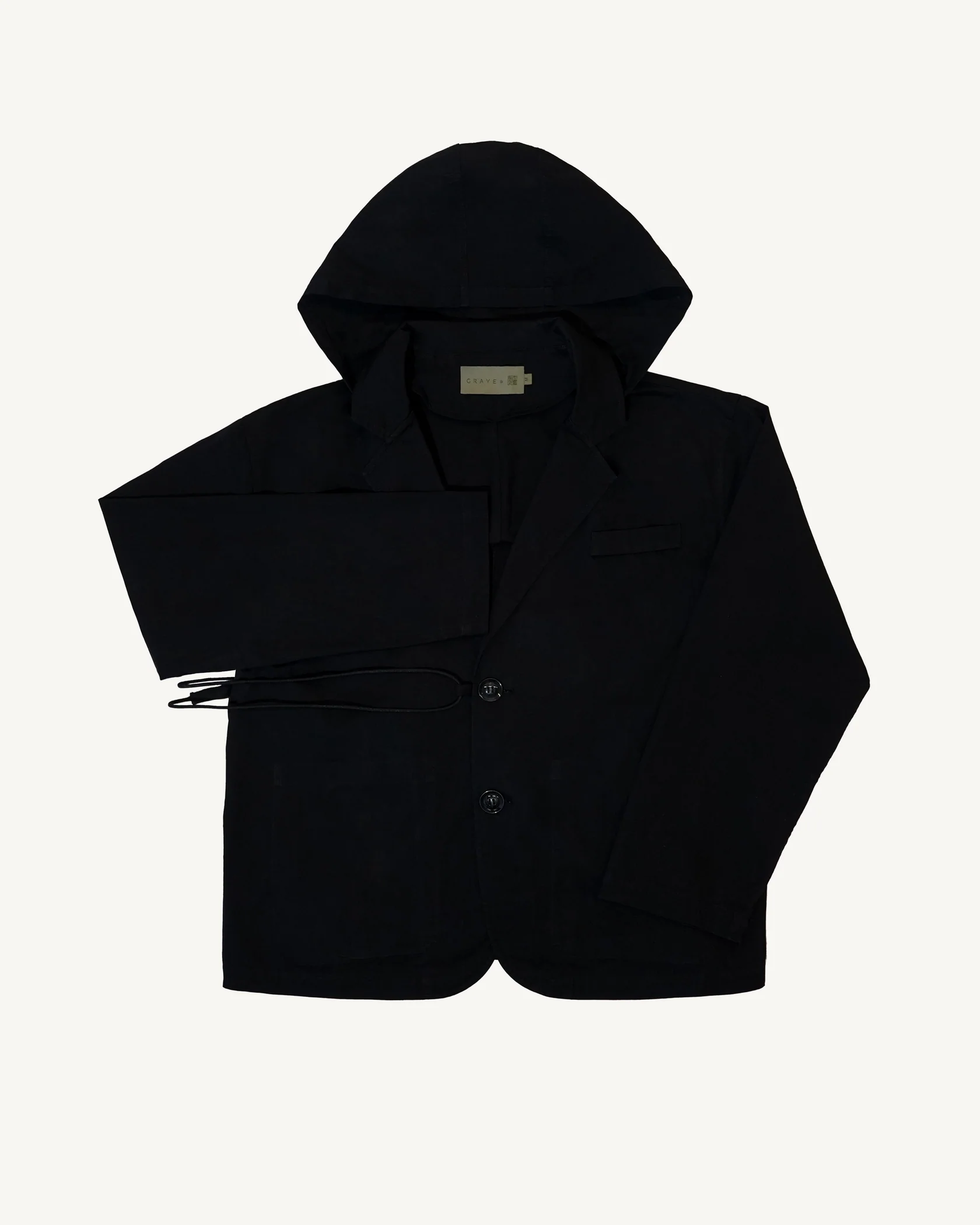 ZHD x Graye Studio Utility Blazer with Hood